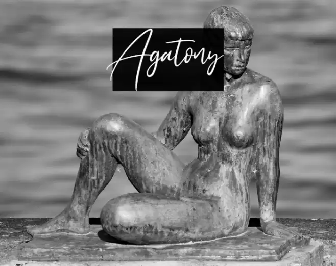 Agatony Font examples