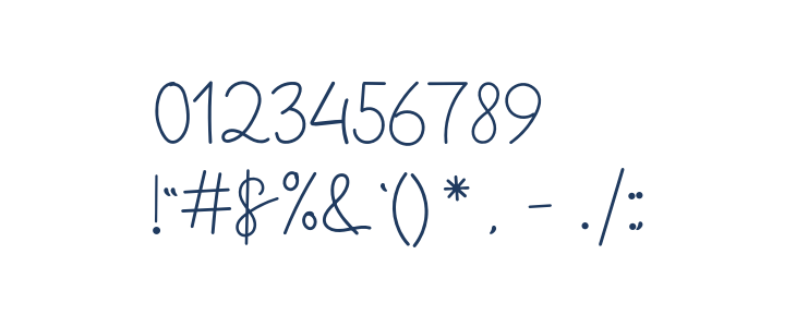 AgattaScript-Regular Other Characters