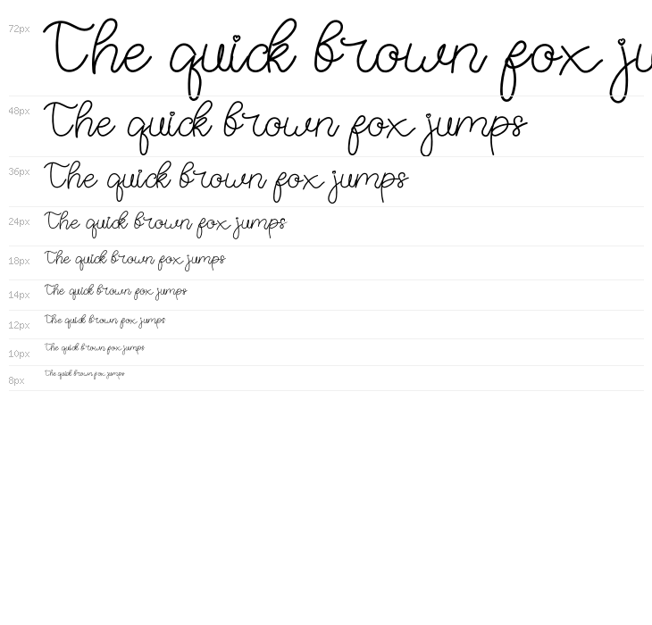 AgattaScript-Regular Waterfall