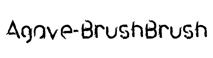 Agave-Brush Brush  baixar fontes gratis