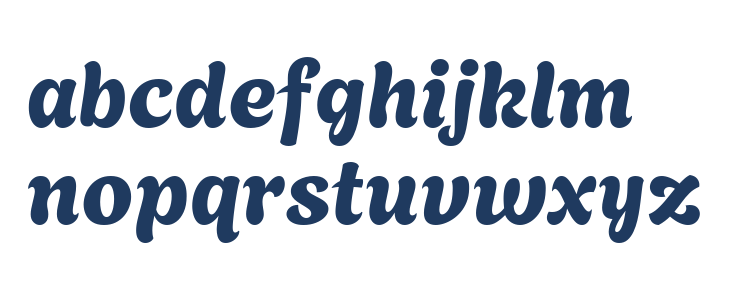 Agbalumo Regular Lowercase