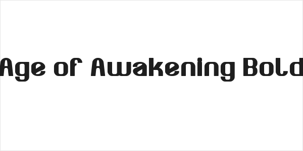 Age of Awakening Bold Logo