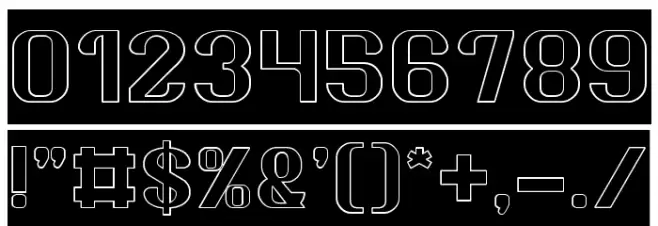 Age of Awakening Font OTHER CHARS