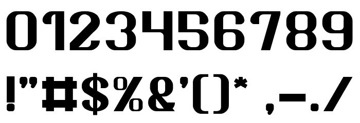 Age of Awakening Font OTHER CHARS