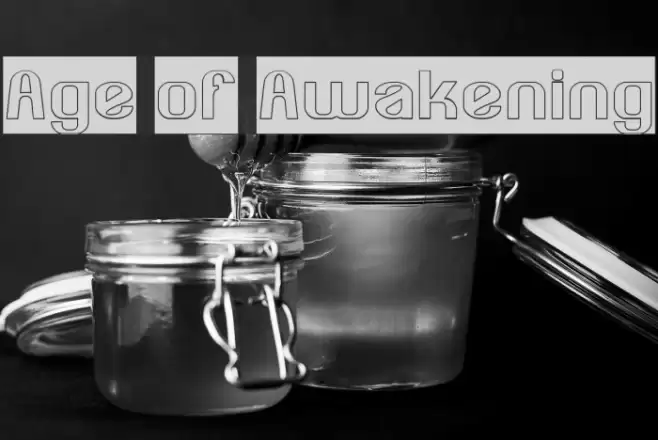 Age of Awakening Font examples