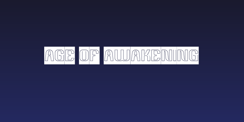 Age of Awakening Social Header