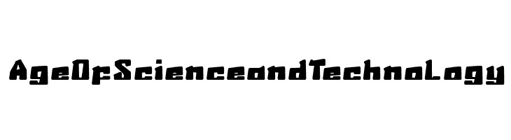 AgeOfScienceandTechnology  Descarca Fonturi Gratis