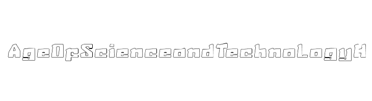 AgeOfScienceandTechnologyH Font