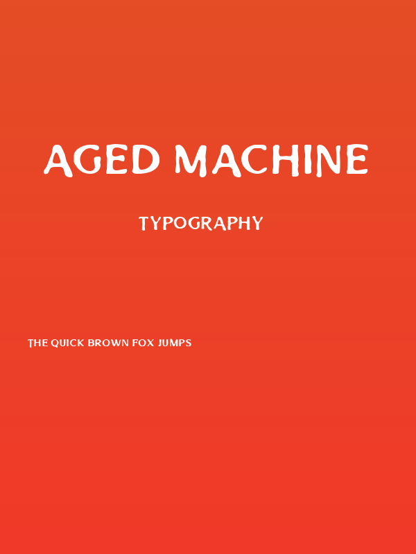 Aged Machine Poster