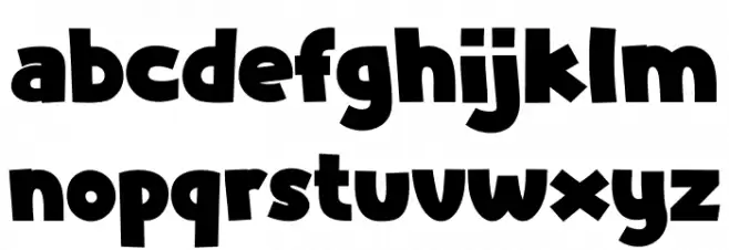 Ageer Personal Use 字体 小写