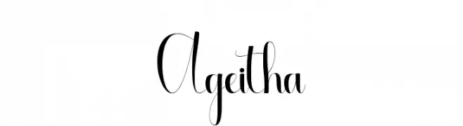 Ageitha  नि: शुल्क फ़ॉन्ट्स डाउनलोड