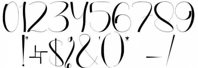 Ageitha Font OTHER CHARS