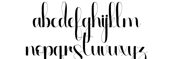 Ageitha Font LOWERCASE