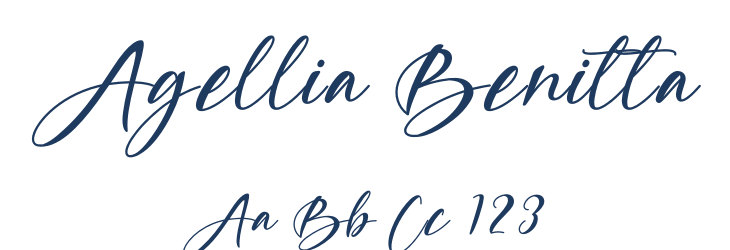 Agellia Benitta Font Preview