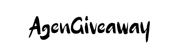 Agen Giveaway  Скачать бесплатные шрифты