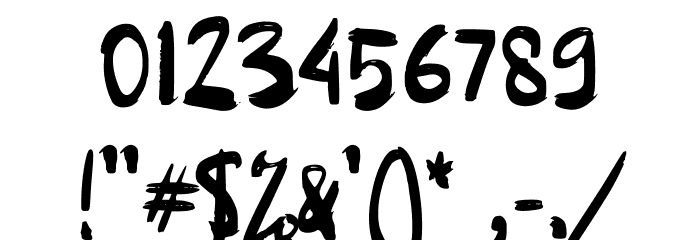Agen Giveaway Font OTHER CHARS