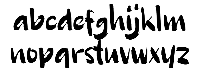 Agen Giveaway Font LOWERCASE