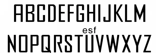 Agency フォント 小文字