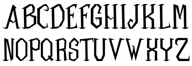 Agenda Fantasy Demo Regular Font Litere mici