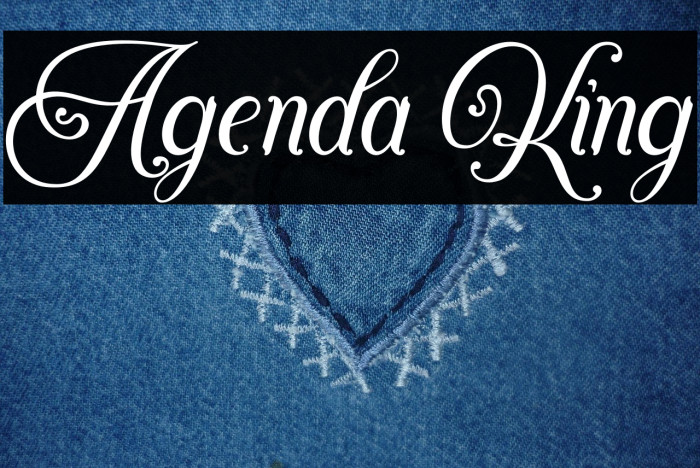 Agenda King Example 1