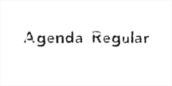 Agenda Regular Logo