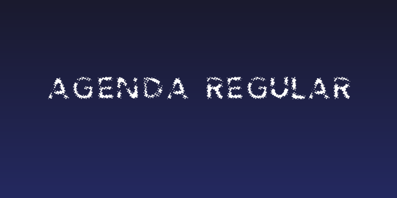 Agenda Regular Social Header