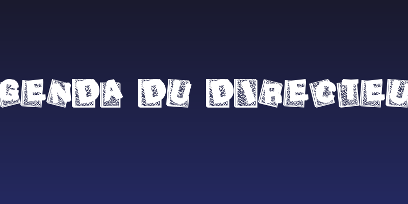 Agenda du Directeur Social Header
