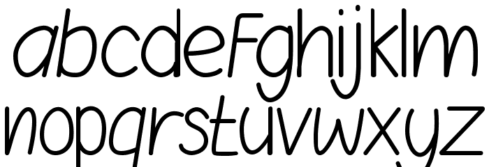 AgengSans Font LOWERCASE