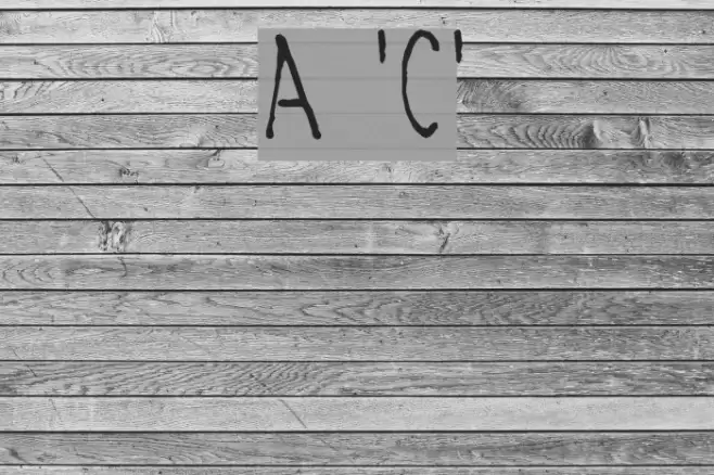 Agent 'C' Font examples