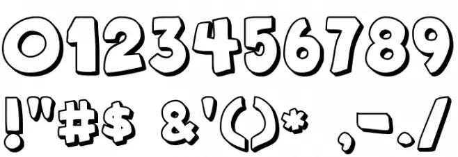 Agent Orange Font OTHER CHARS