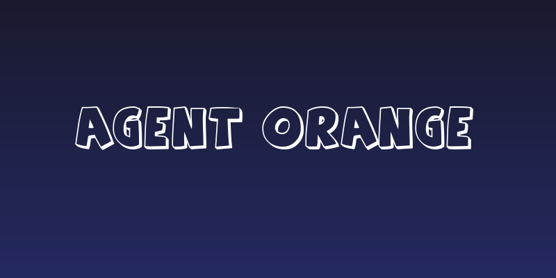 Agent Orange Social Header