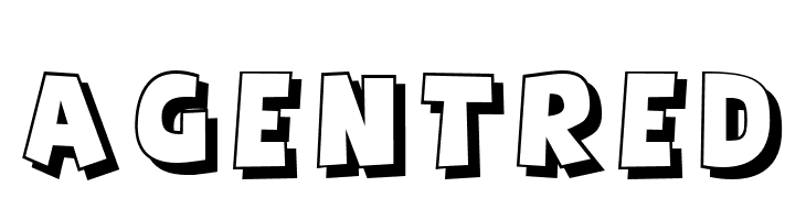 Agent Red  Fuentes Gratis Descargar