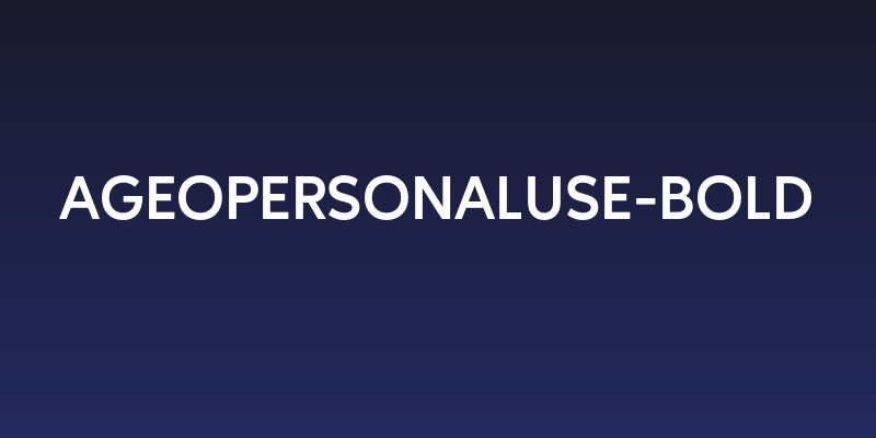 AgeoPersonalUse-Bold Social Header