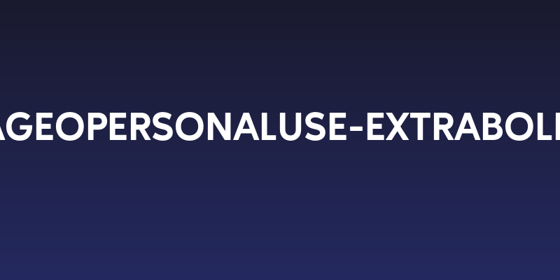 AgeoPersonalUse-ExtraBold Social Header