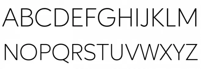 AgeoPersonalUse-Light Schriftart Groß