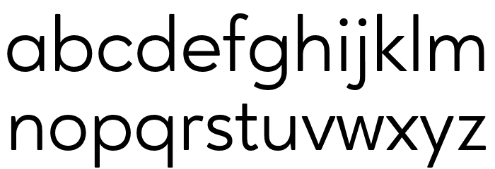 AgeoPersonalUse-Regular Font LOWERCASE