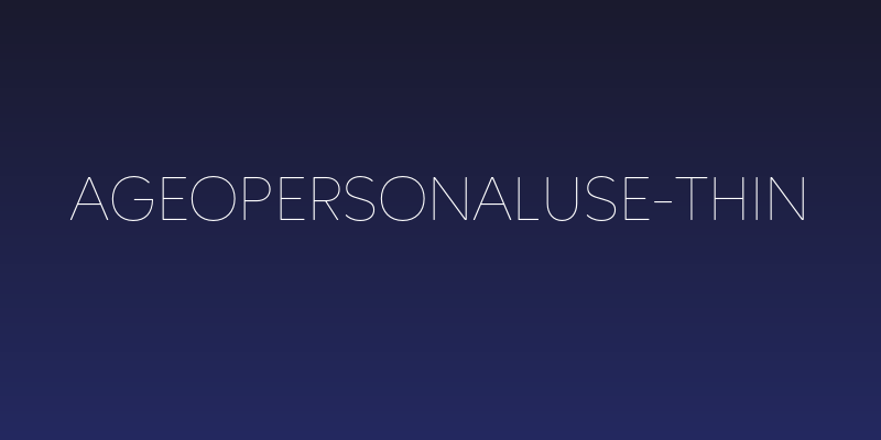 AgeoPersonalUse-Thin Social Header