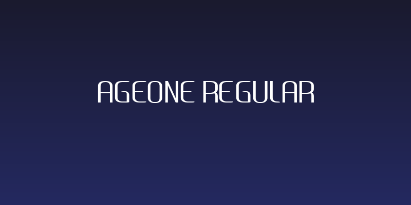 Ageone Regular Social Header
