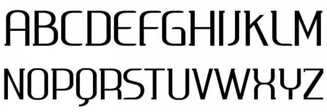Ageone serif フォント 大文字
