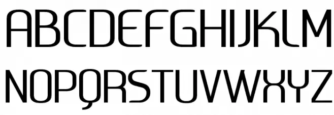 Ageone 字体 大写
