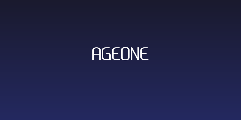 Ageone Social Header