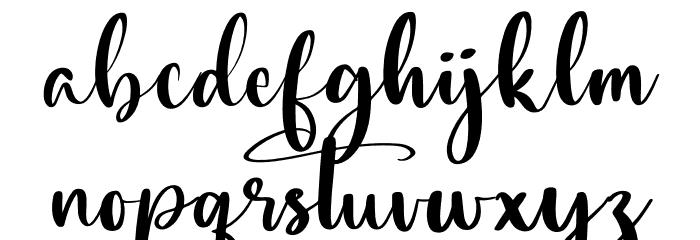 Ageritta Font LOWERCASE