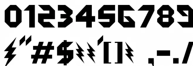 Agero! Font OTHER CHARS