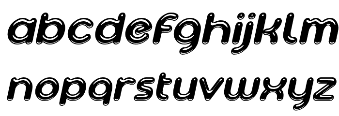 Ageta Chubby Demo Italic Polices MINUSCULES