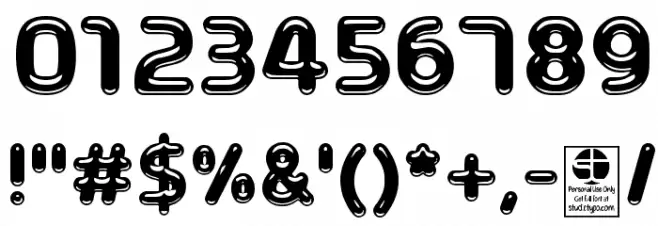 Ageta Chubby Demo Font OTHER CHARS