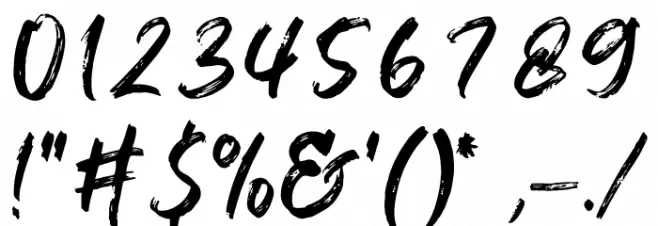 Agethsa Font OTHER CHARS