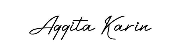 Aggita Karin Шрифта