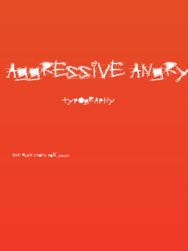 Aggressive Angry Baby Killer Poster