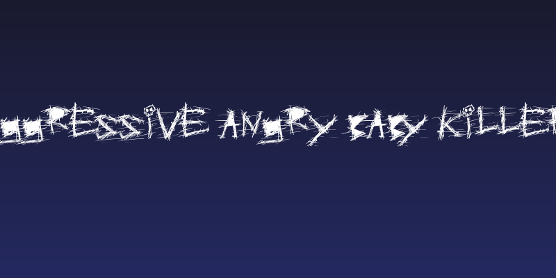 Aggressive Angry Baby Killer Social Header