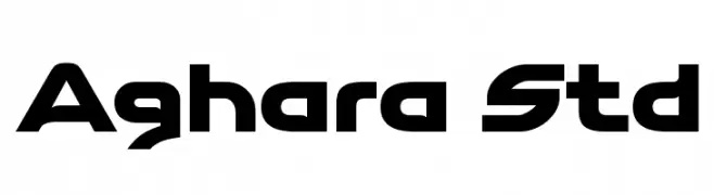 Aghara Std  Frei Schriftart Herunterladen